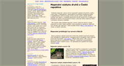 Desktop Screenshot of mapovani.biolib.cz